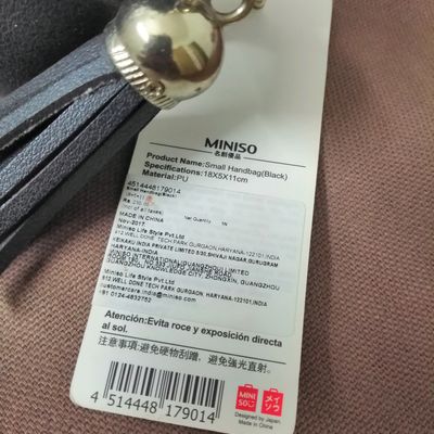 MINISO Small Clothes Storage Bag Grey - Price in India