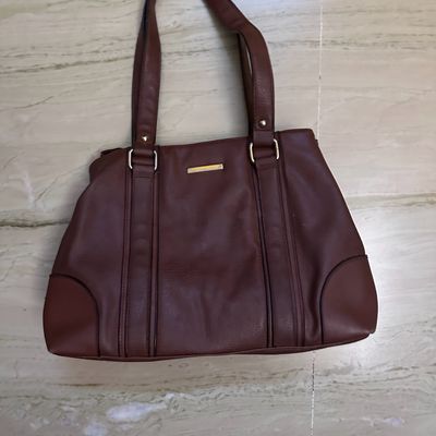 Fan Handbag Purse Brown – ZORNNA