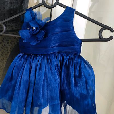 Royal Blue Gown With Trail – Kulreeti®