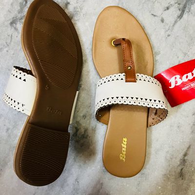 Bata flat slippers online for womens