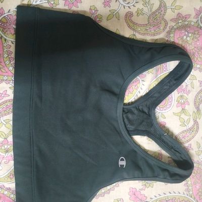 Bra  Dark Grey T Back Sports Bra. imported Piece. comfortable And