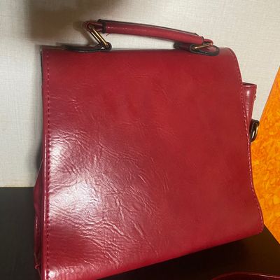Coach Glossy Red Patent Leather Shoulder Bag Shoulder Tote Bag H1220-21300  - Etsy