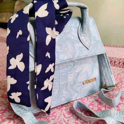 Sac jacquemus best sale fleur bleu