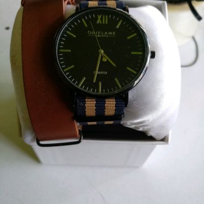 Watches for Men Gemstone Inspireds Leather Strap Fashion Watch - Walmart.com