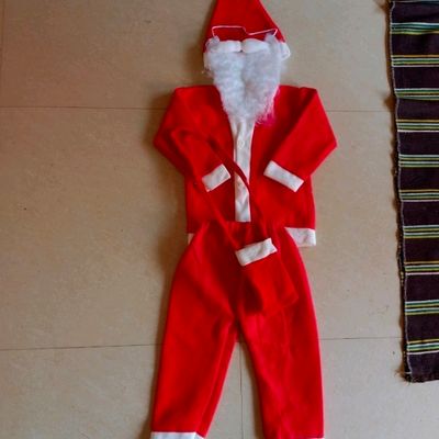 Santa hot sale kids dress