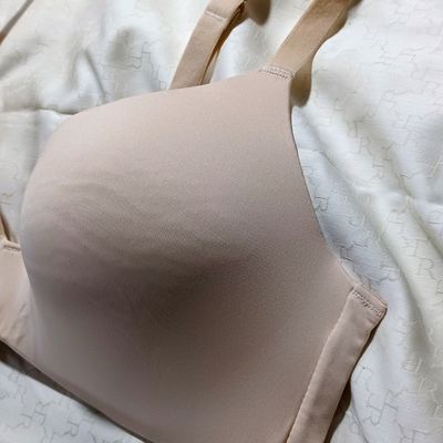 LEADING LADY Nude Molded Soft Cup Bra, US 36D, UK 36D, NWOT