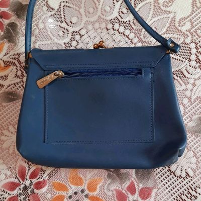 Hand Pouch Regular Caro Cosa Leather Navy Blue Clutch Bag at Rs 2500 in Sas  Nagar