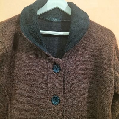 Sweaters & Sweatshirts | Brown Shirt Coat For Women | Freeup