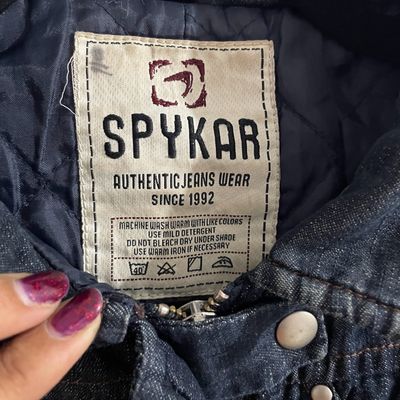 Buy Spykar Men'S Navy Blue Polyester Solid Full Sleeve Regular Fit Jackets  (Size: S)-MJK-02BBLW-021-NAVY BLUE at Amazon.in