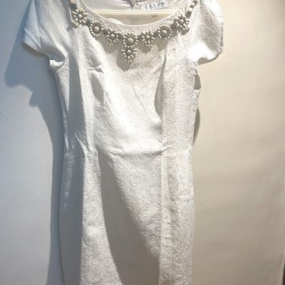 Ever New strappy midi dress in white | ASOS