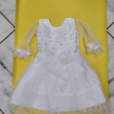 Pari hotsell frock white