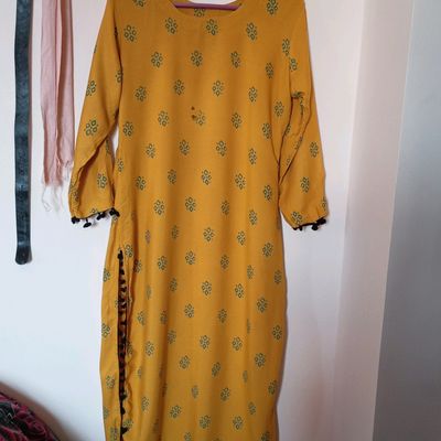 Yellow Kurtis