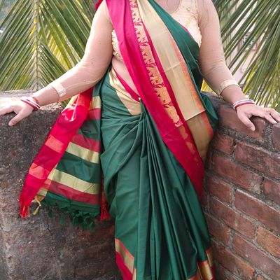 Beautiful Designer Bandhani Saree Kalashree