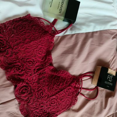 Sewing & Craft  A Hot Lace Bralette Which You Can Carry As A Top