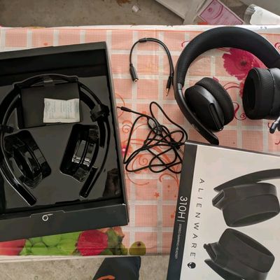 Headphones Speakers Alienware 310H Gaming Headphone Freeup