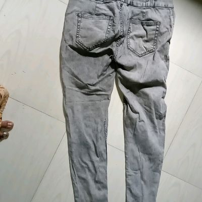 Buy Blue Straight Fit Plus Size Trouser Pants Online - Aurelia