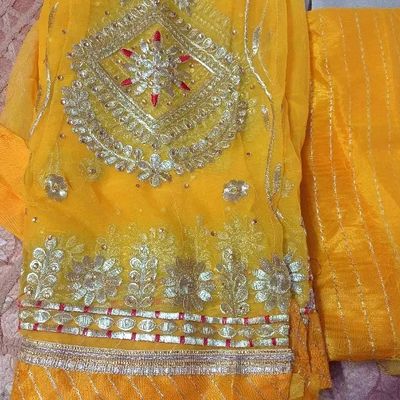 Buy SHIVDEVANSHI Yellow Rajasthani Poshak Women Lehenga Choli Online at  Best Prices in India - JioMart.
