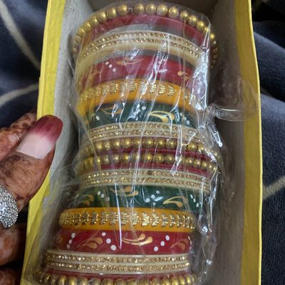 Buy Suprimo Rajasthani Lakh Traditional Bangles Chudi Sets For Women & Girls  (Pack of 8) (2.4 Size) Online at Best Prices in India - JioMart.