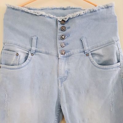 Womens 5 buttons Highwaist Jeans