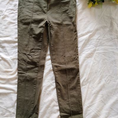 Jeans & Trousers | Korean Olive Green Pant | Freeup