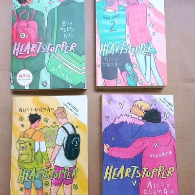 Heartstopper: Volume 1-4 by Alice Oseman