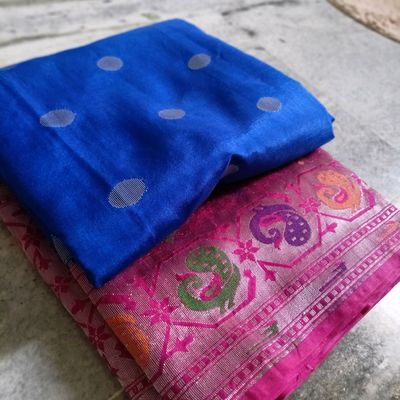 Purple Velvet With Plain And Lace Border Saree – BEST SAREE