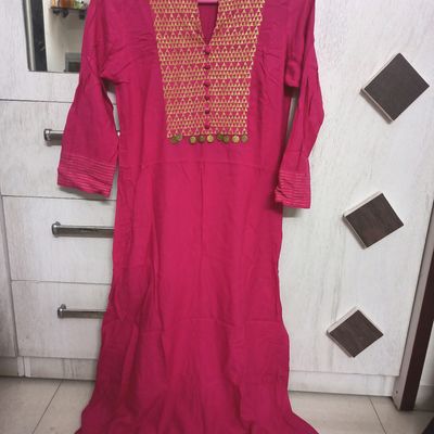 Pink Ladies Cotton Kurti Leggings at Best Price in Vasai | A. K. Clothing  Private Limited