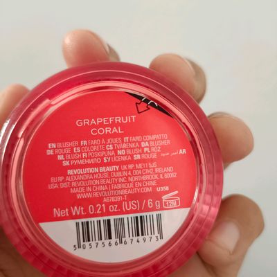 Revolution - Mousse Blush - Grapefruit Coral