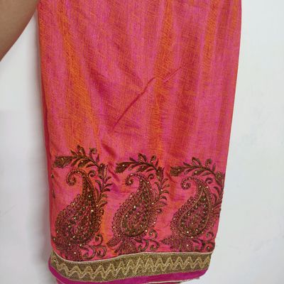 Hand Embroidery Sarees at Best Price in Kolkata, West Bengal | Srija Sarees