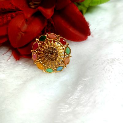 Bridal gold ring design#Jodha ring design#  video#varl#Anjaliaaryawithlittleprincess# - YouTube