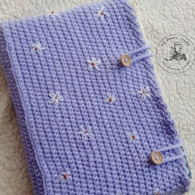 Crochet book cover - Anima Care Store