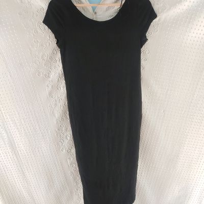 Maxi dress Cos Black size 38 FR in Polyester - 38230587