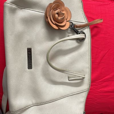 Buy Caprese Sonya Toast Solid Large Tote Handbag Online At Best Price @  Tata CLiQ