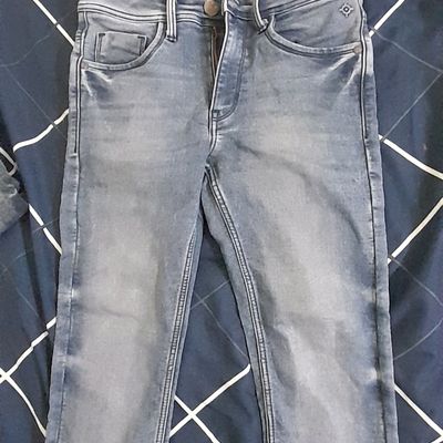 Purple Brand Metallic Monogram Jeans in Gray for Men | Lyst