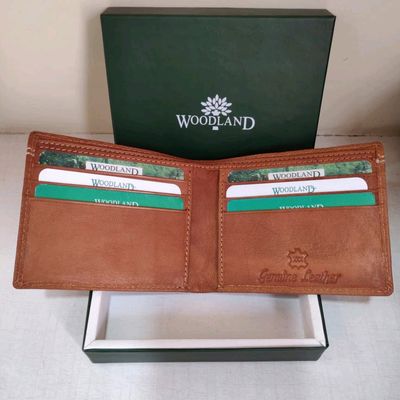 Accessories WOODLAND LEATHER WALLET TAN COLOUR Freeup