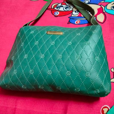 Diamond Tophandle | Dark Green Crocodile Embossed Leather Top Handle Bag |  JIMMY CHOO