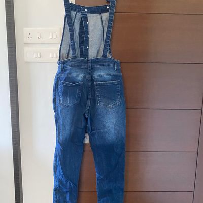 Thigh Length Faded Ladies Shorts Denim Dungaree at Rs 250/piece in Delhi