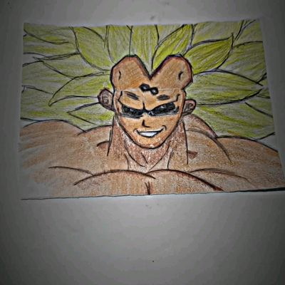 Quick SSJ3 Goku drawing by me : r/dbz
