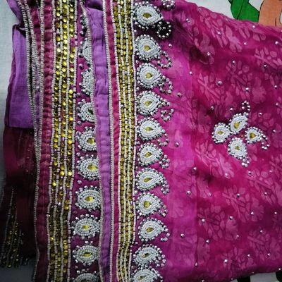 Buy Magenta Pink Anarkali Suit online-Karagiri