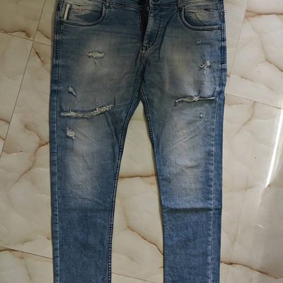 KUNMI Women High Waist Skinny Stretch Ripped Jeans India | Ubuy