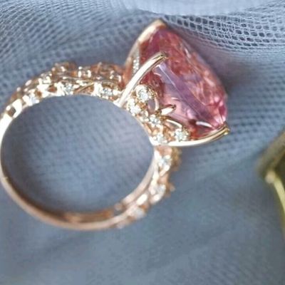 Amazon.com: Pink Tourmaline Ring, Tourmaline Quartz Ring, Simple Gemstone  Ring, Checker Tourmaline Ring, 925 Sterling Silver, Pink Stone Ring,  Women's Ring, Handmade Ring, Dainty Ring, Designer Ring, Gift Ring :  Handmade Products