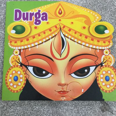 durga drawing for kids - Clip Art Library