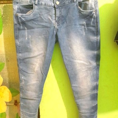Jeans Y/Project Blue size 36 FR in Cotton - 40185599