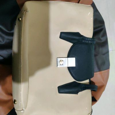 Buy Allen Solly Solid PU Structured Handheld Bag - Handbags for Women  22745158 | Myntra