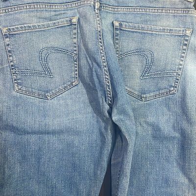 Buy Spykar Mens Solid Mid Blue Slim Fit Jeans Online - Lulu Hypermarket  India