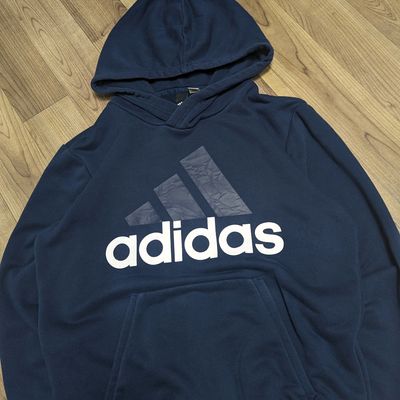 Adidas hoodie cheap arm logo