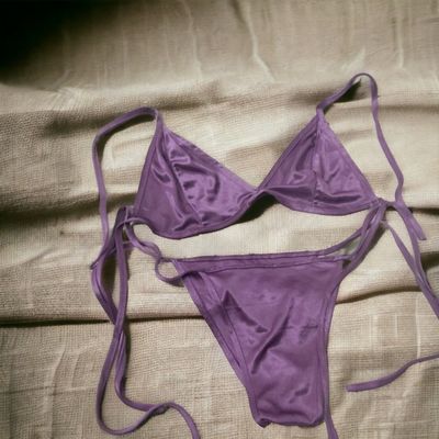 Others, Klamotten Women's Sexy Purple Honeymoon Bikini Set(Unused  Completely New Without Tag)