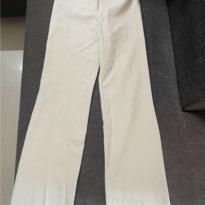 Off White Trousers Pants For Women