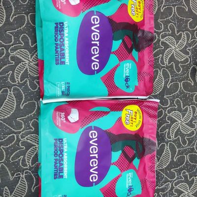 EverEve Ultra Absorbent Period Panties, L-XL (10 Panties - Pack of