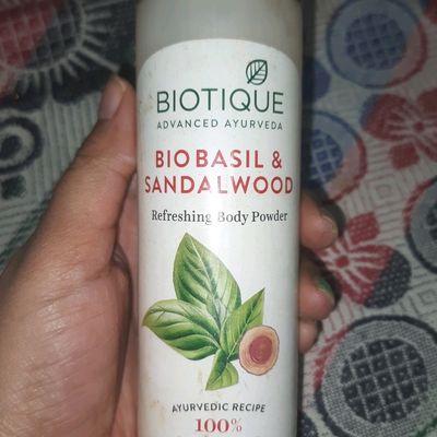 Biotique deals talcum powder